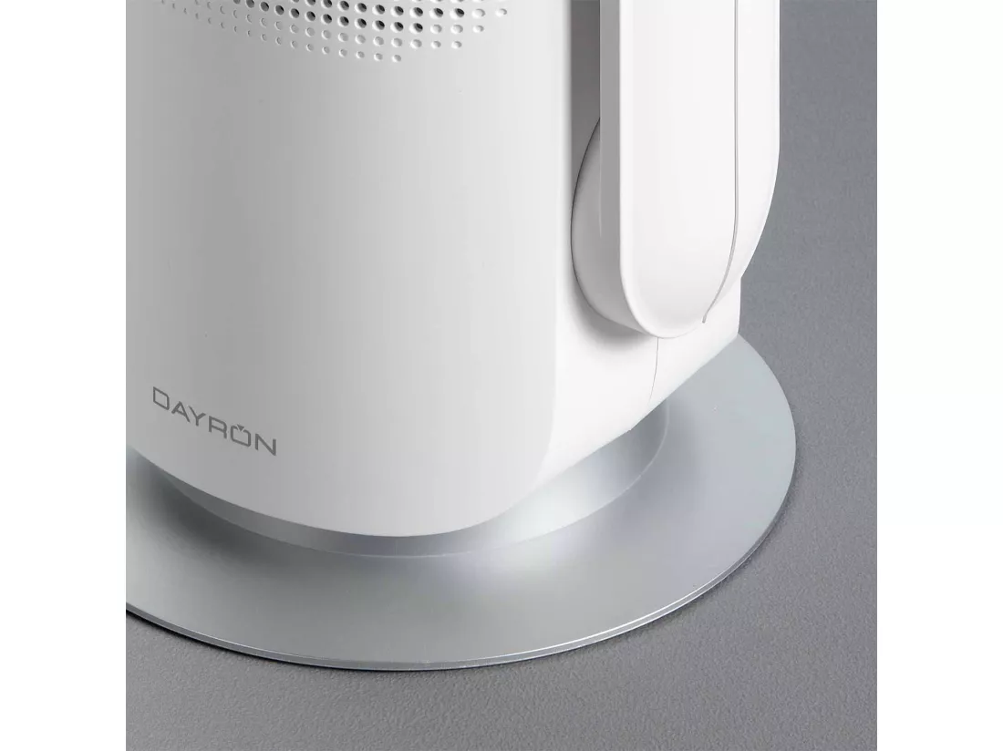 Ventilateur de Sol WiFi Ø25,5cm 26W 9 Vitesses Vital Silence Blanc Thinia Home