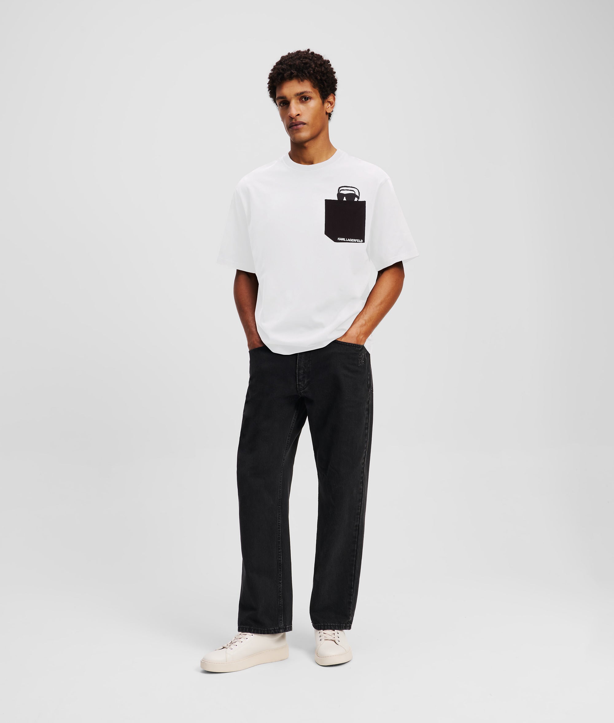 Ikon Peek-a-boo T-shirt met zakje