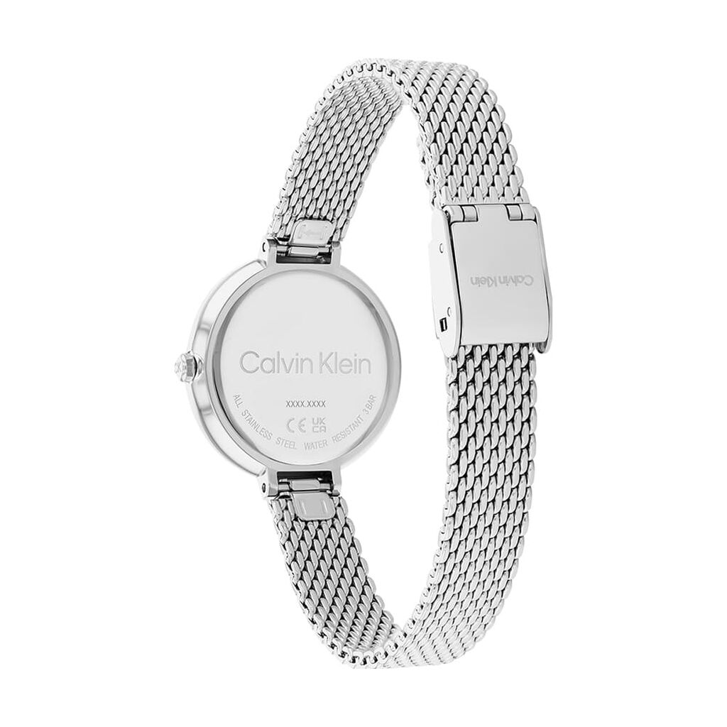 Montre Calvin Klein Minimalistic T Bar Blanc