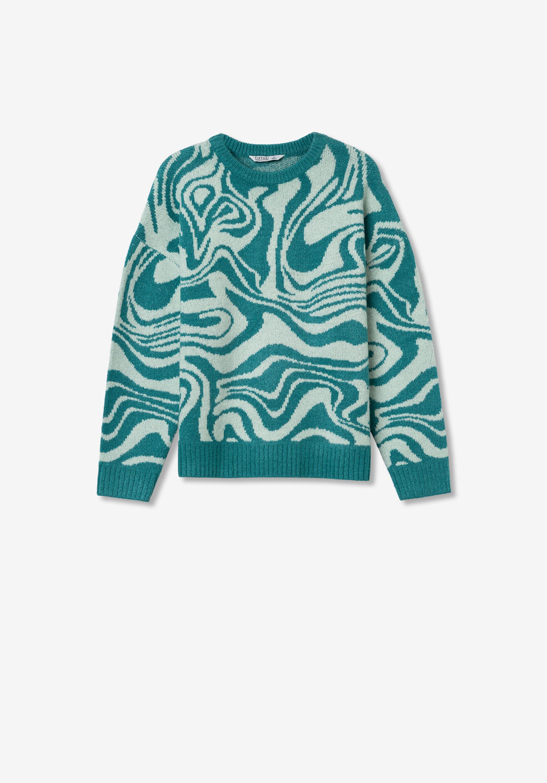 Camisola de Malha Estampada