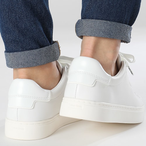 Baskets Femme Clean Cupsole Lace Up 1863 Triple White