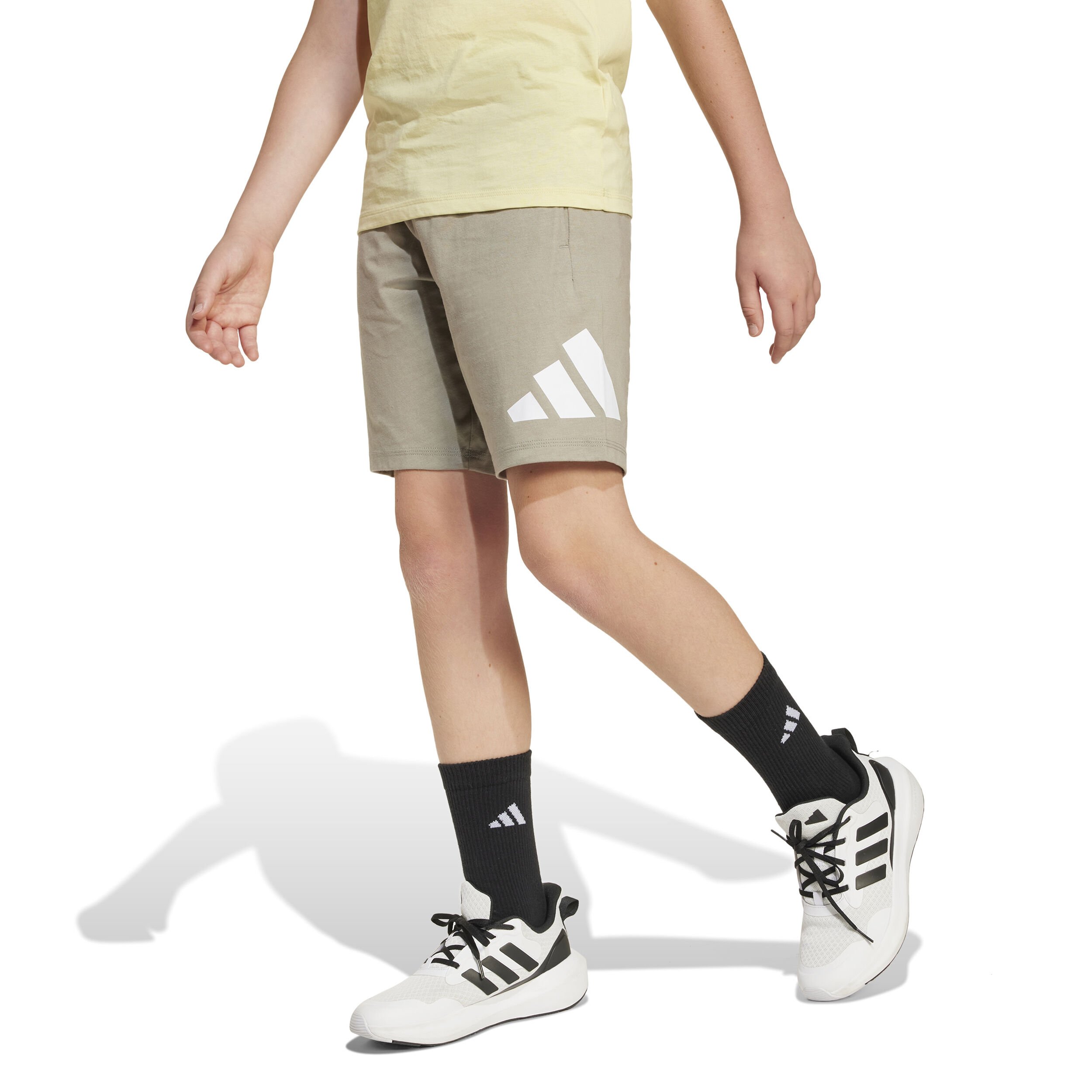 adidas Essentials Shorts Enfants - Beige , Blanc