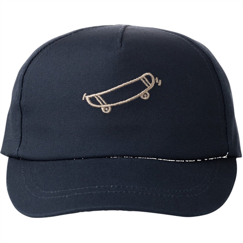 Køb Name it Dark Sapphire Skateboard Motto Kasket