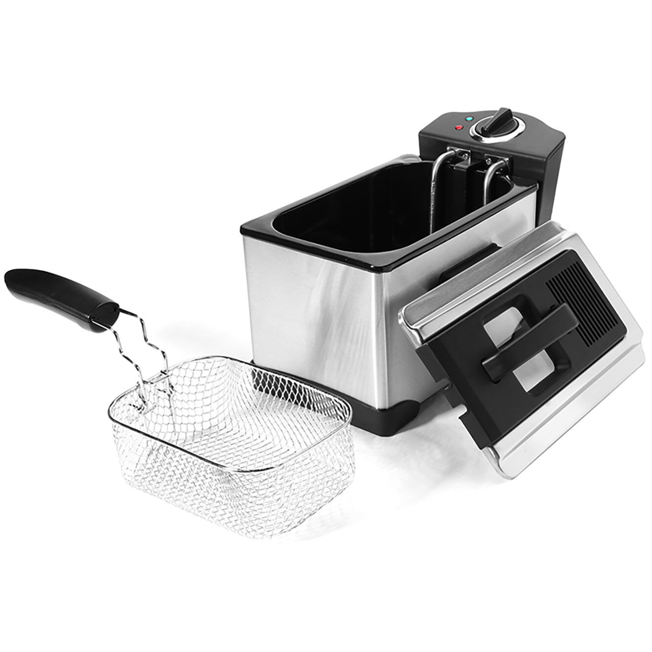 Kitchencook Friteuse 3l inox semi6-pro fry plus gris/noir