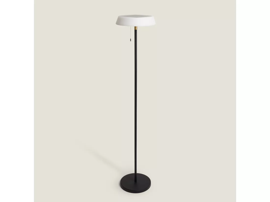 Lampadaire Solaire Extérieur Aldana 2.6W Blanc