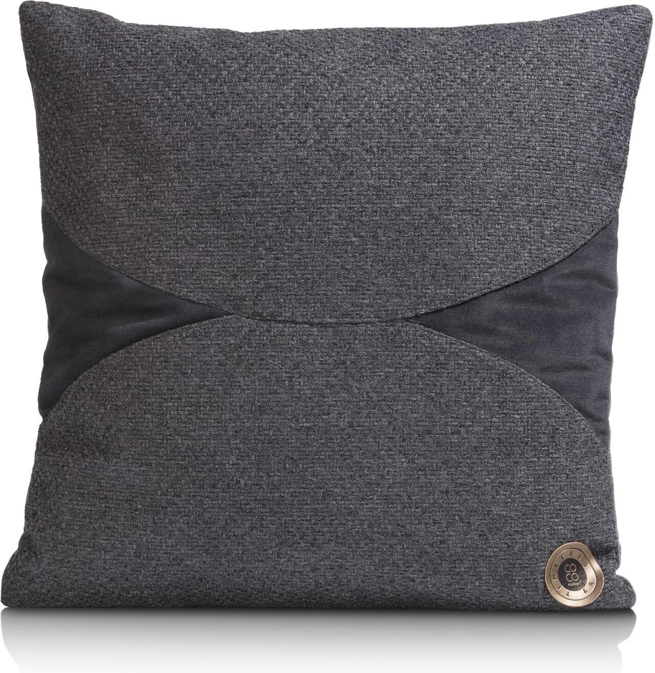 COCO maison sierkussen Aria antraciet 45 x 45 cm