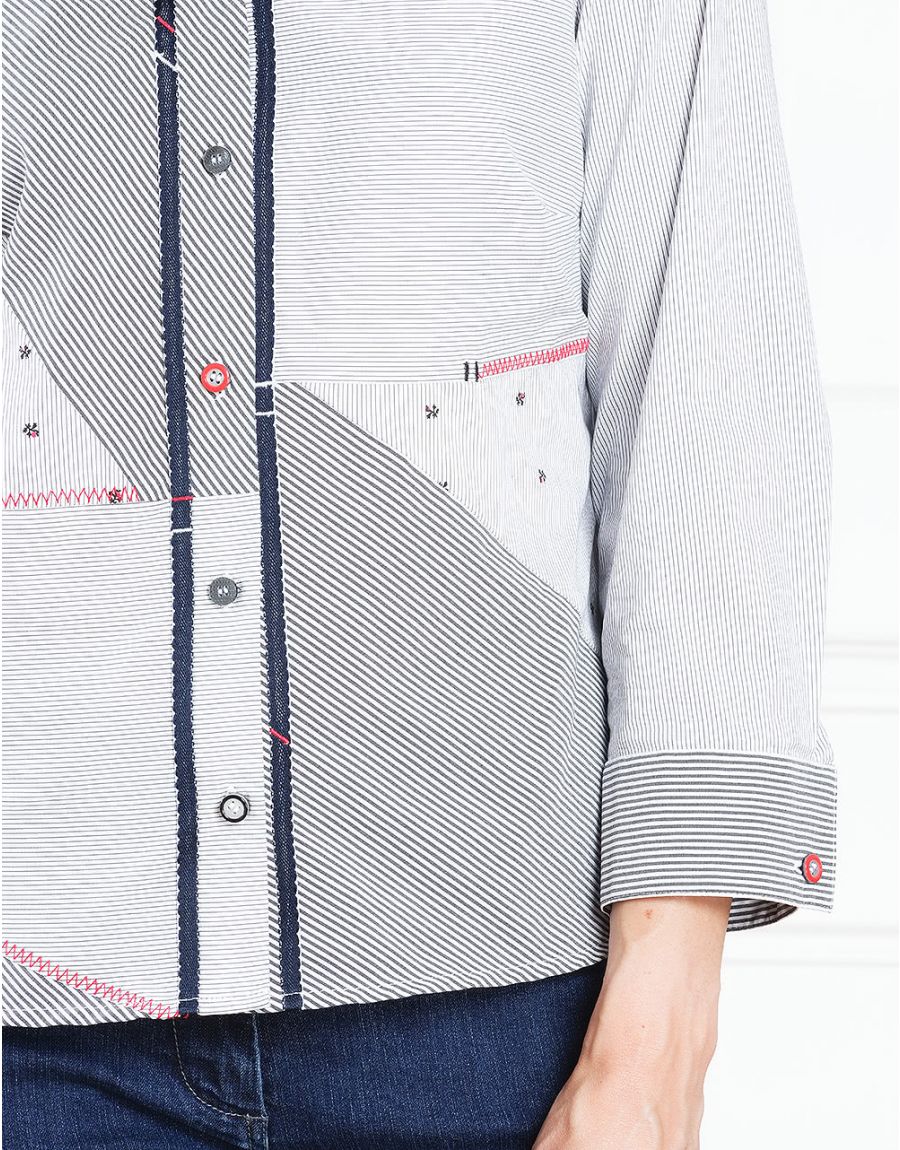 Chemise à rayures