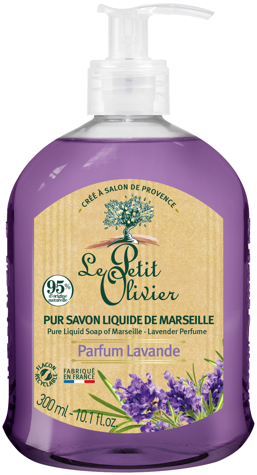 LE PETIT OLIVIER savon liquide<br>300 ml, lavande
