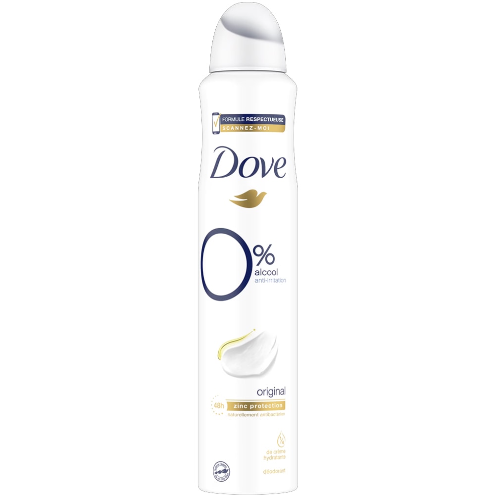 Déodorant spray - 0% alcool - 200 ml