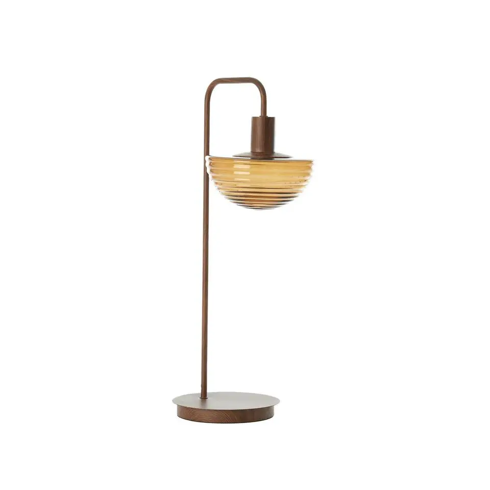 Tafellamp Baylie - Donkerbruin - 30x20x61cm
