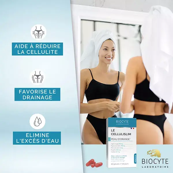 Biocyte Cellulislim Slimming Orange Peel Drenage 60 cápsulas