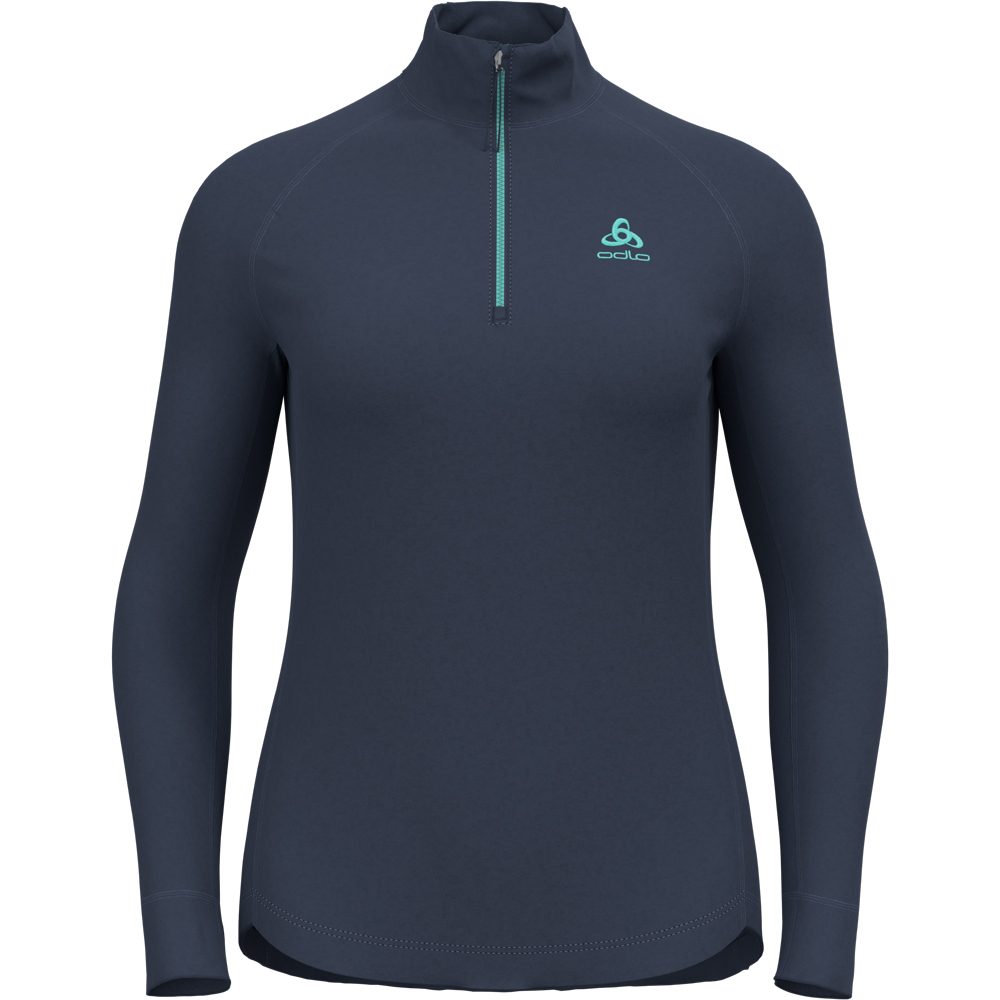 Odlo Berra 1/2 Zip Midlayer Damen dark sapphire