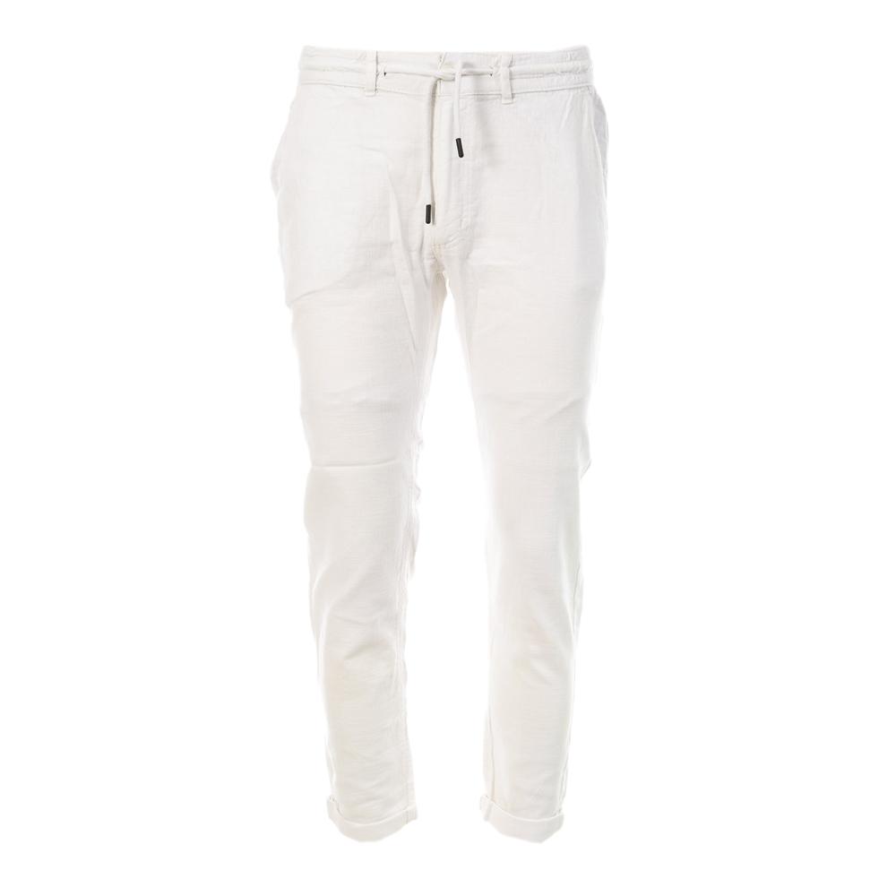 American People Pantalon Blanc Homme American People Pinacola