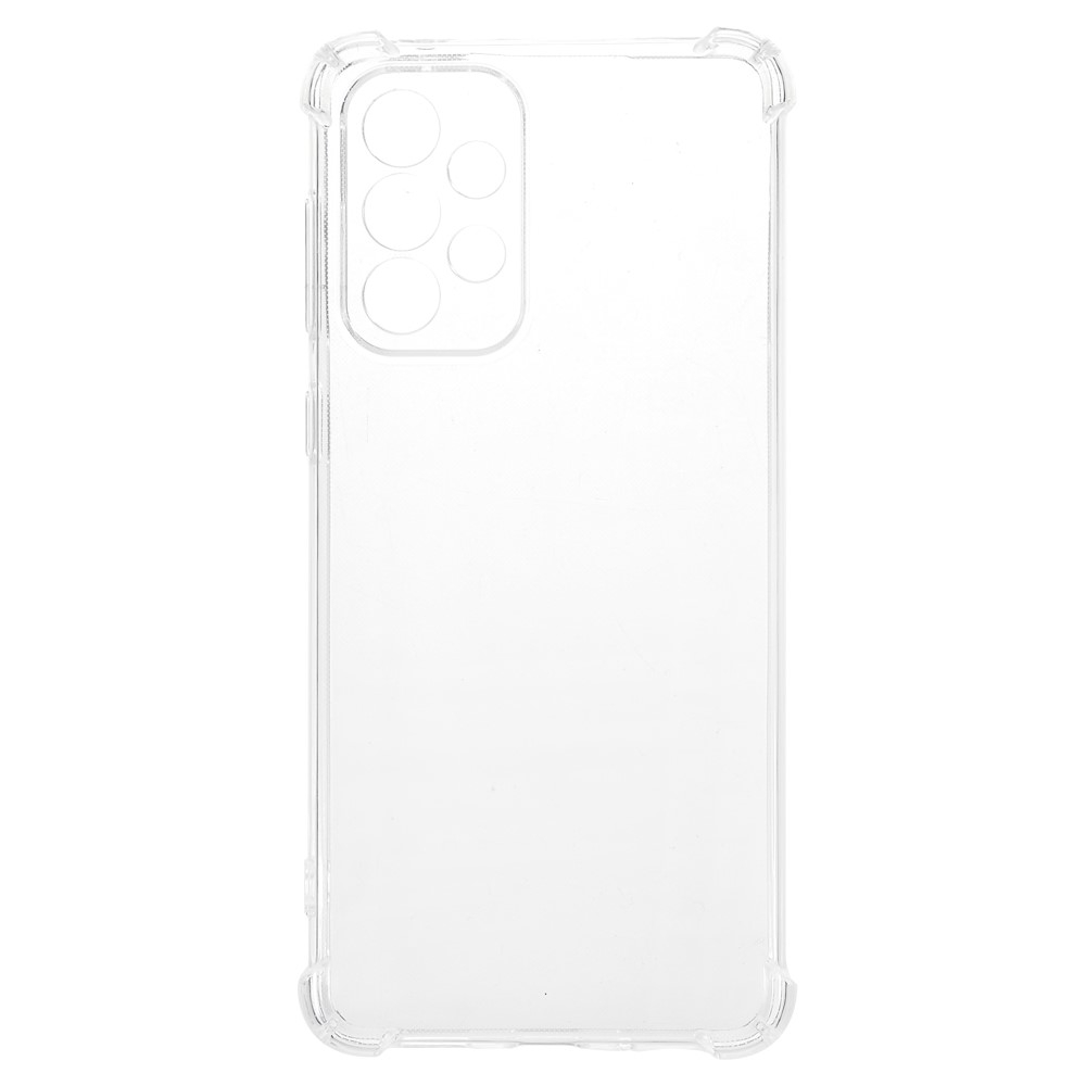 Samsung Galaxy A33 5G Gummi Hülle Case Slim Design mit Air Cushion Fallschutz - Transparent