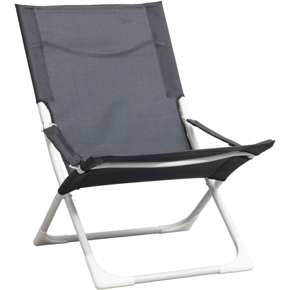 Strandstoel Rimini - antraciet