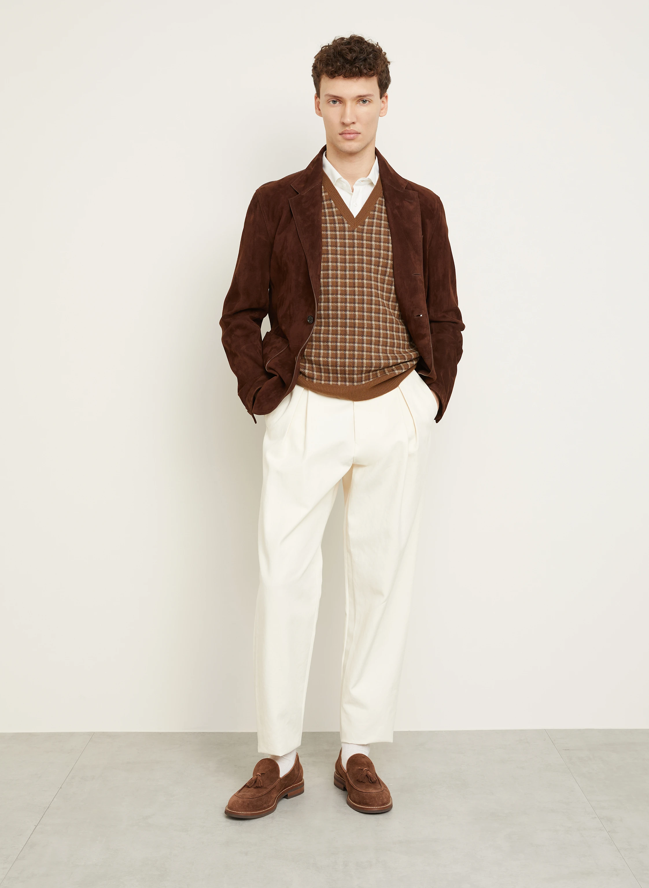 RALPH LAUREN PURPLE LABEL Cashmere-Pullunder