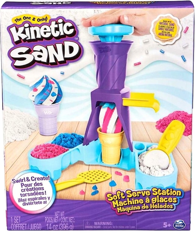 Kinetic Sand Soft Serve Station