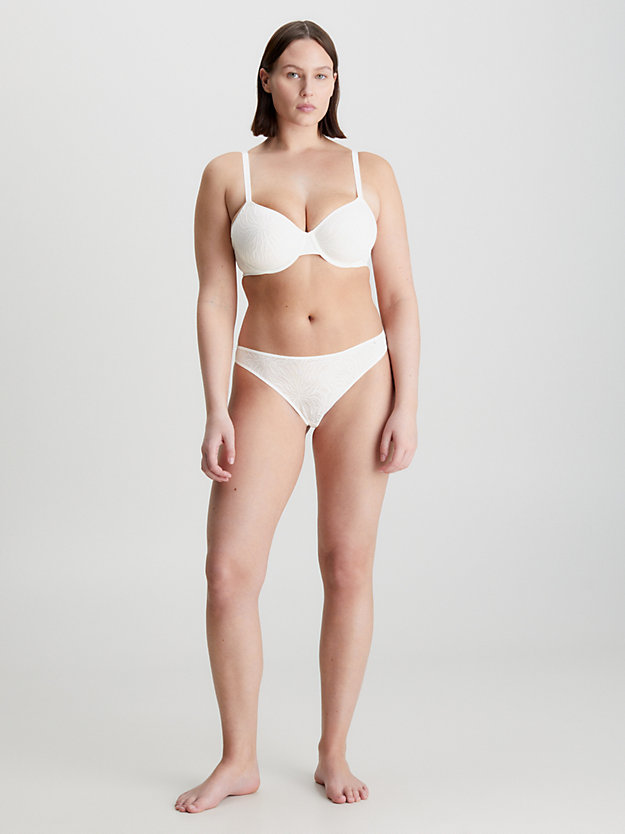 Sutiã camiseta Demi - Marquisette transparente