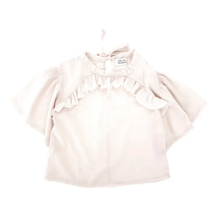 Longlivethequeen Blouse Coton Bio  | Ecru