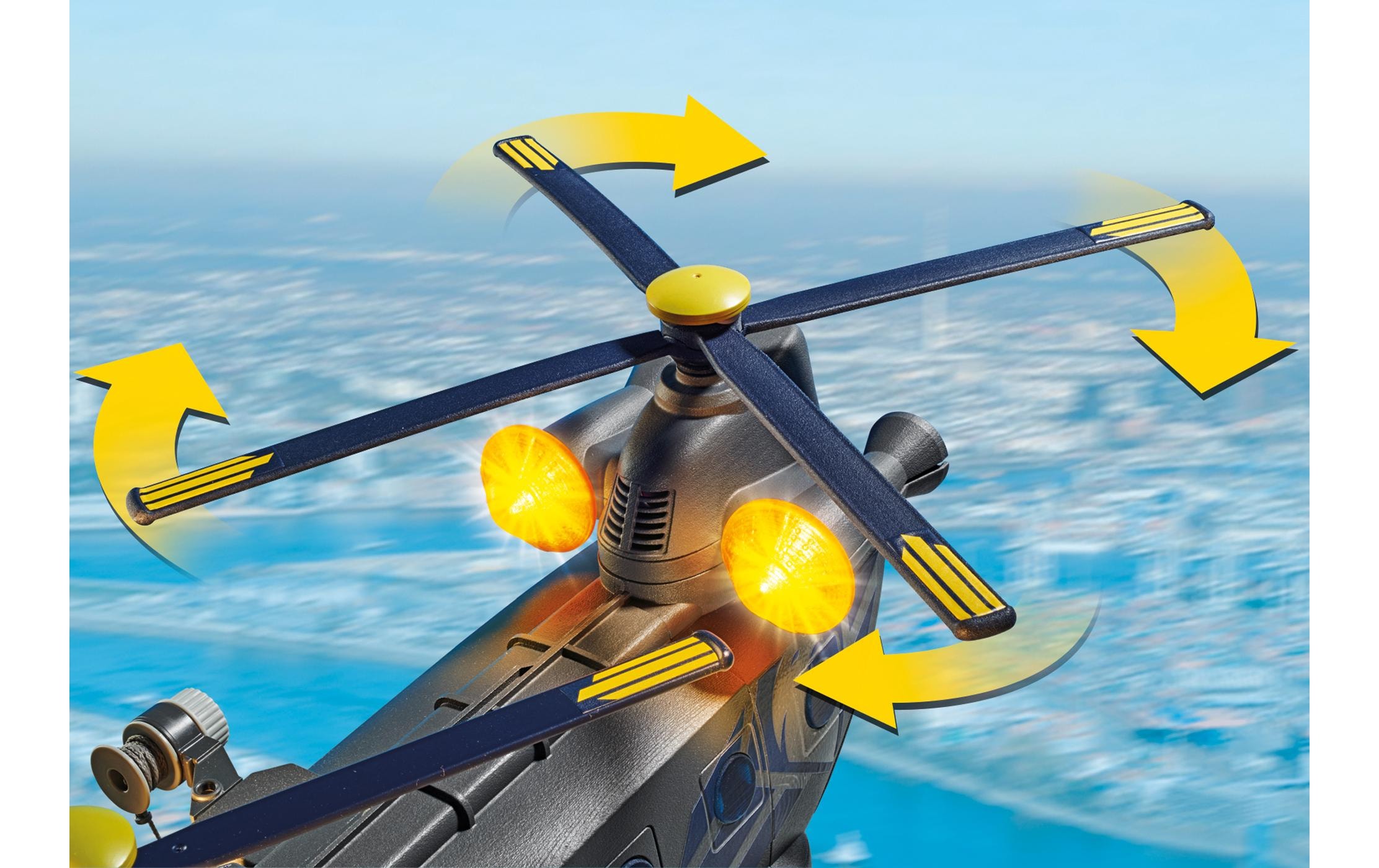 Playmobil® Spielbausteine »City Action SWAT-Rettungshelikopter 71149«