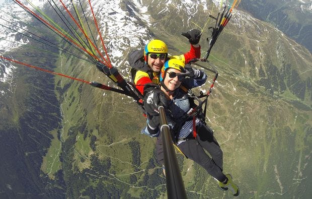 Gleitschirmfliegen in St. Gallenkirchen
