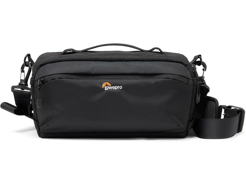 Lowepro Kamera-Tasche ProTactic Lite SLX 120 AW III Robuste, kompakte Umhänge-/Schultertasche für spiegellose Vollformatkamera mit 70-200 mm F/2.8 Objektiv
