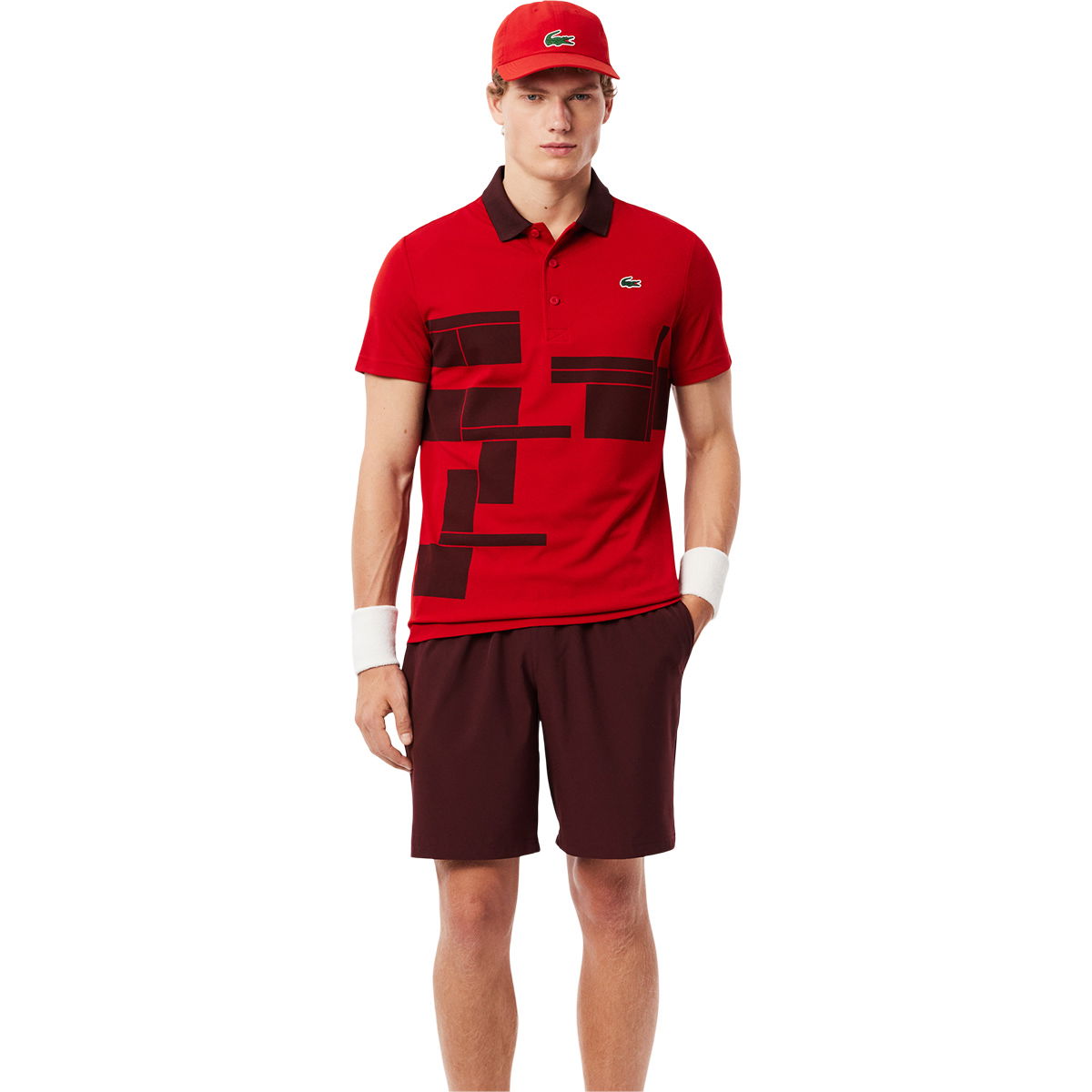Lacoste Tennis x Novak Djokovic Fan Polo T-shirt Herre