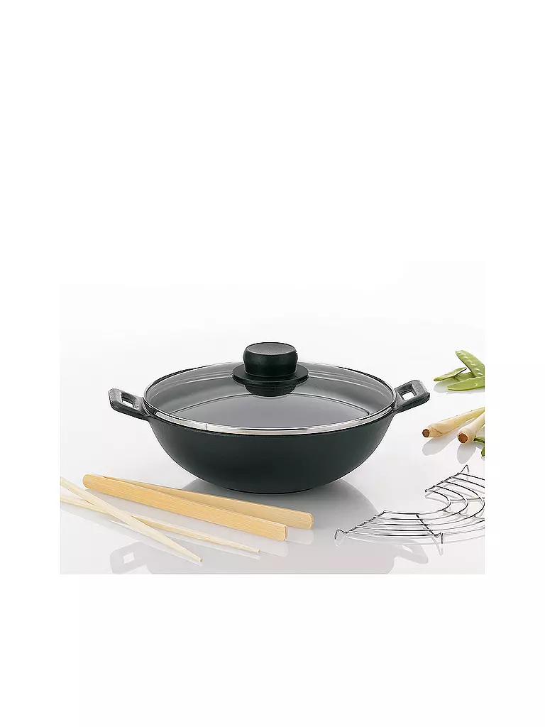 KELA Wokset Mini 24cm schwarz