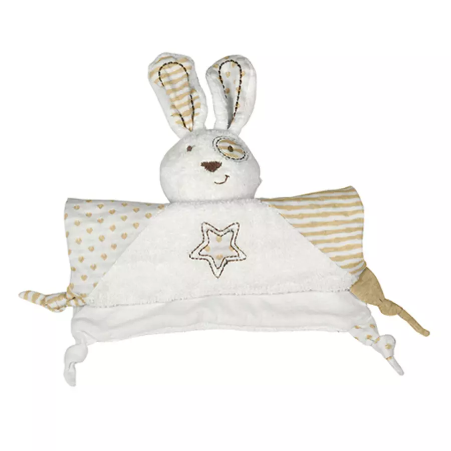 fashy® Kuschelhandpuppe Hase