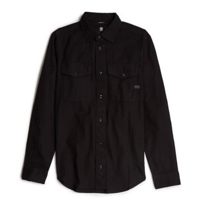 Chemise à manches longues homme Marine NOIR G-STAR
