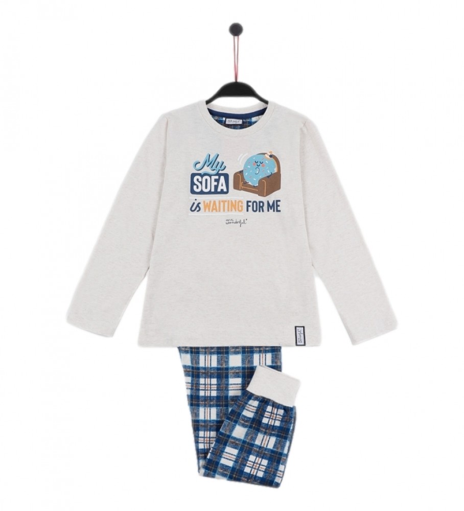 Pijama de manga comprida Aznar Innova para meninos