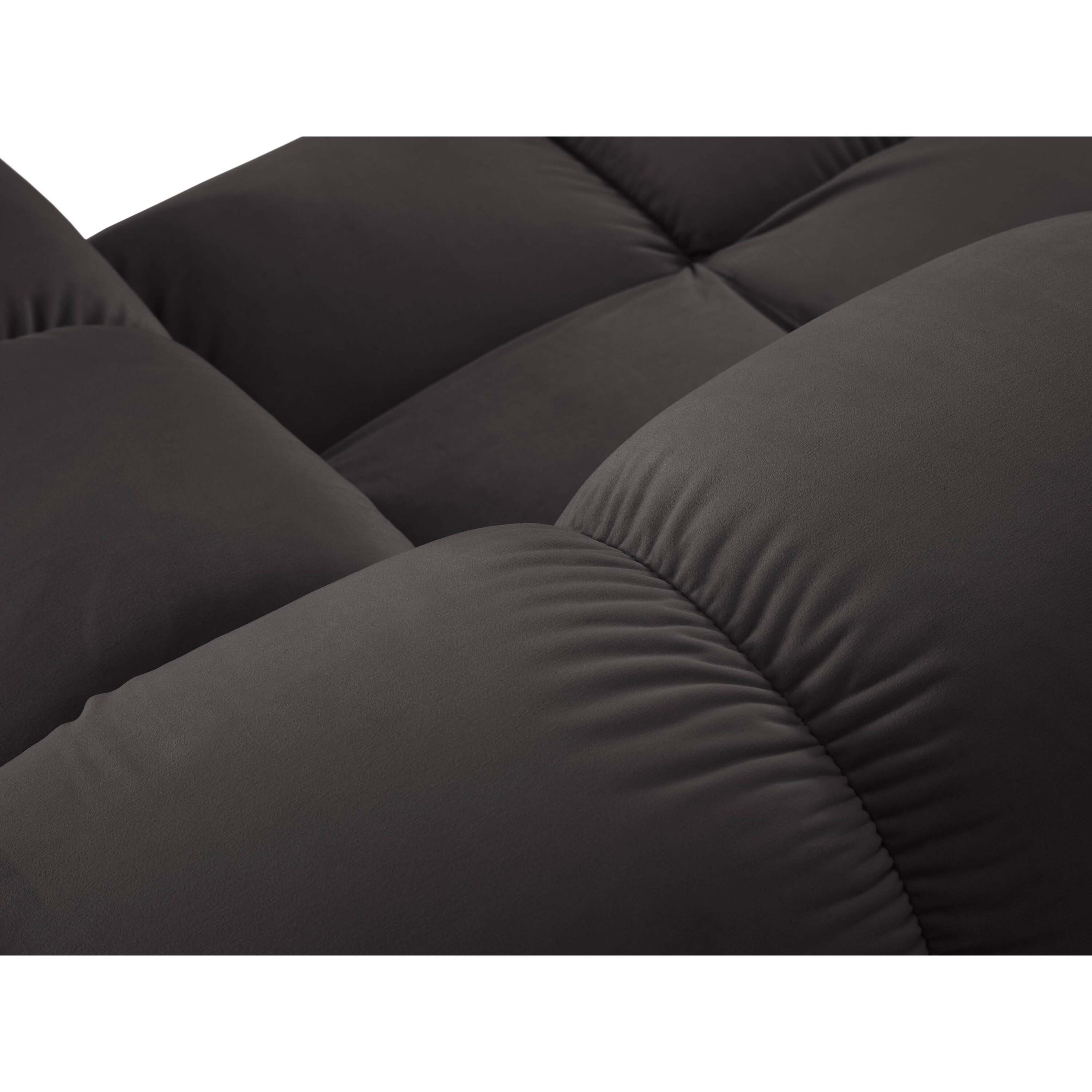 Milo Casa Tropea Modulaire 2-zitsbank - Donkergrijs