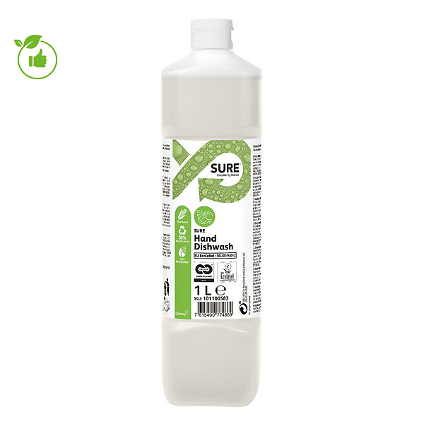 Liquide vaisselle labellisé SURE 1 L