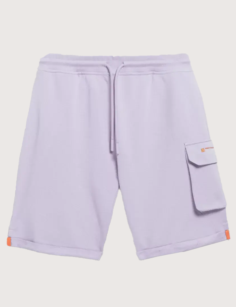 GERTRUDE&GASTON SHORT MOLLETON CARGO IVAN LILAS