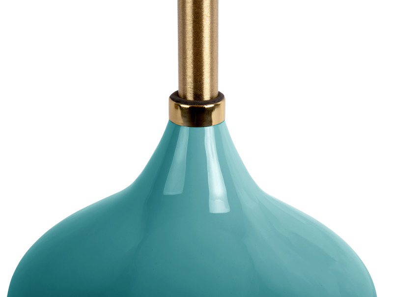 Side Table Kensi LM2208BL Turquoise blue