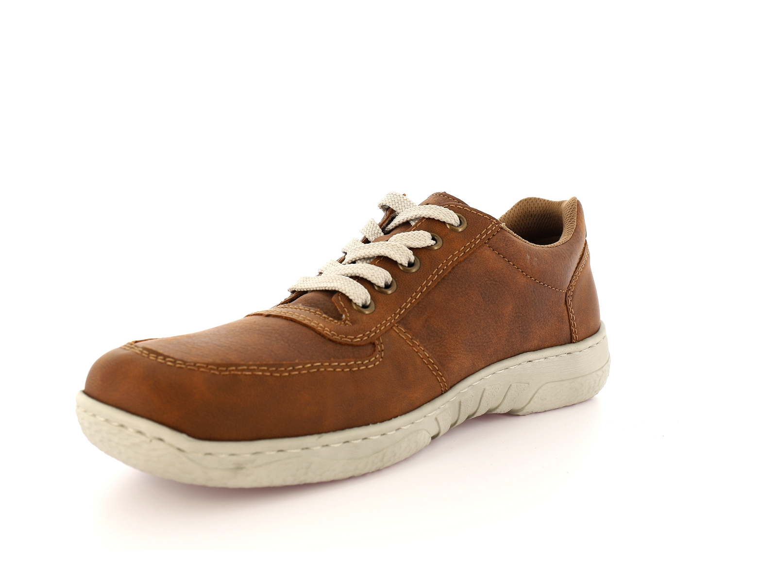 Rieker-03500 Synthétique Marron Clair