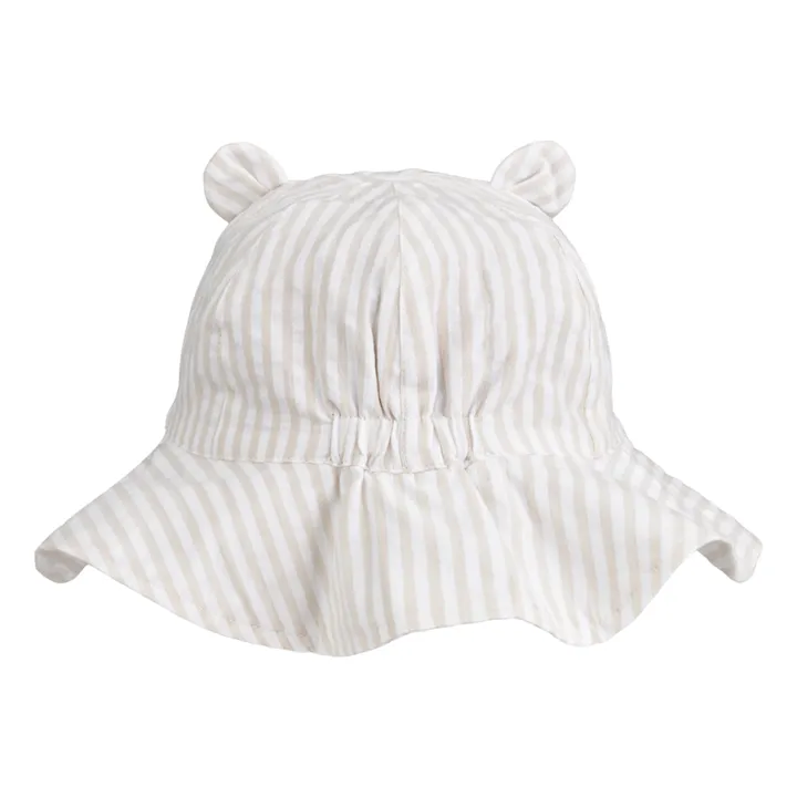 Liewood Chapeau à Oreilles Amelia Coton Bio | Blanc