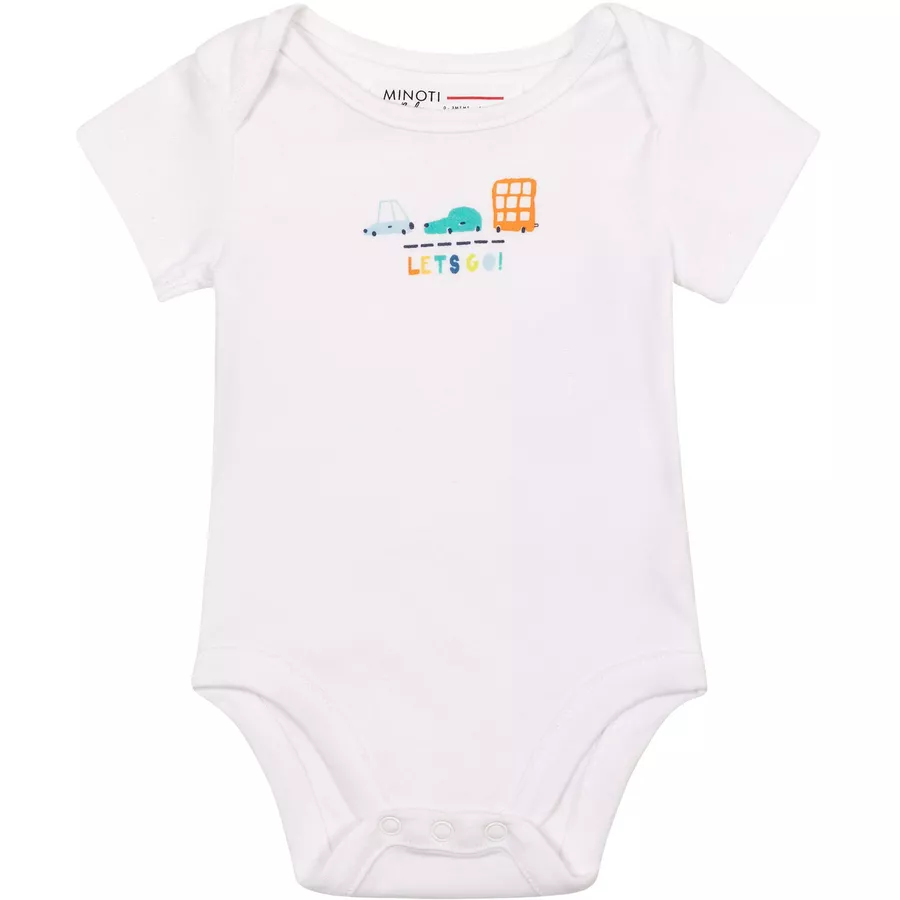 MINOTI Babyset 3-tlg. GrünWeißGrau