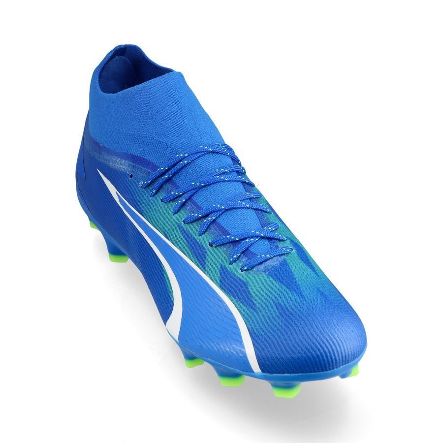 PUMA Ultra Pro FG/AG Gear Up - Bleu/Blanc/Vert