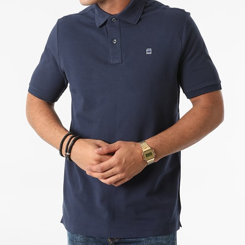 Polo Manches Courtes Dunda D08513-5864 Bleu Marine