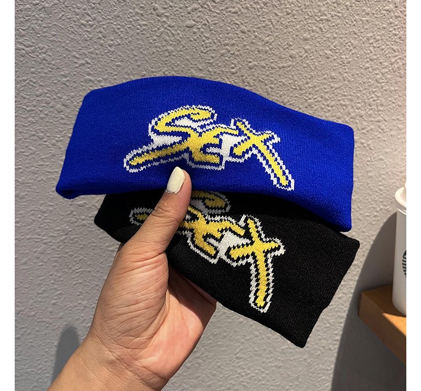 Cap Station - Lettergebreide hoofdband