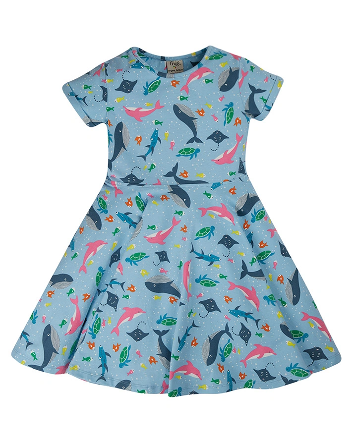 Skater-Kleid SPRING – BENGAL BAY in blau