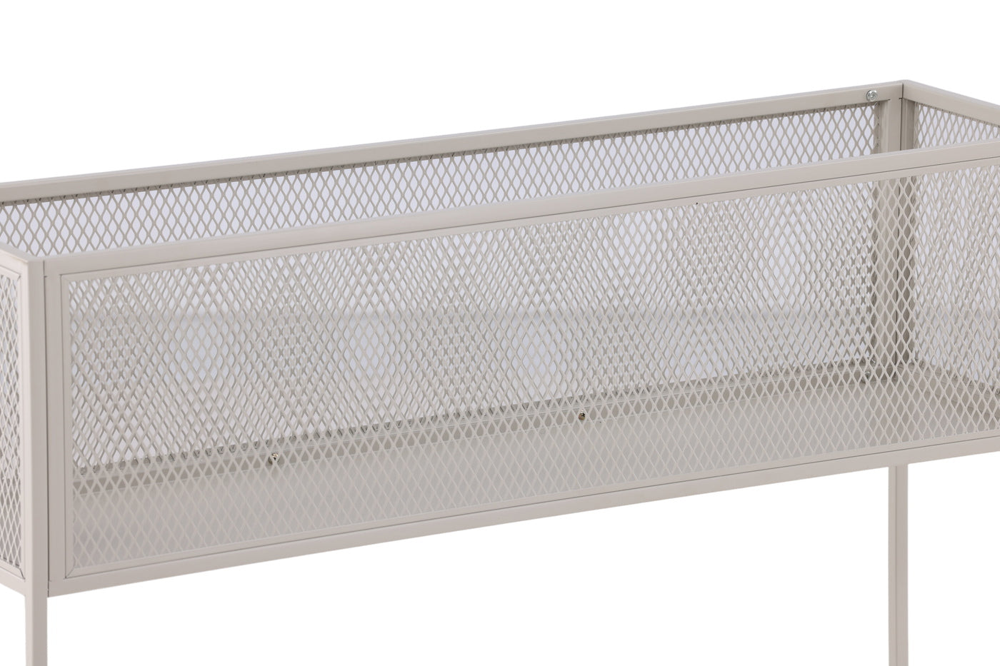 FjÃ´rd - Dressoir Beige 117cm - Metaal - Netz