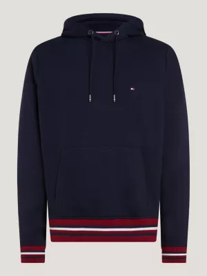 Moletom com capuz e cordão Global Stripe