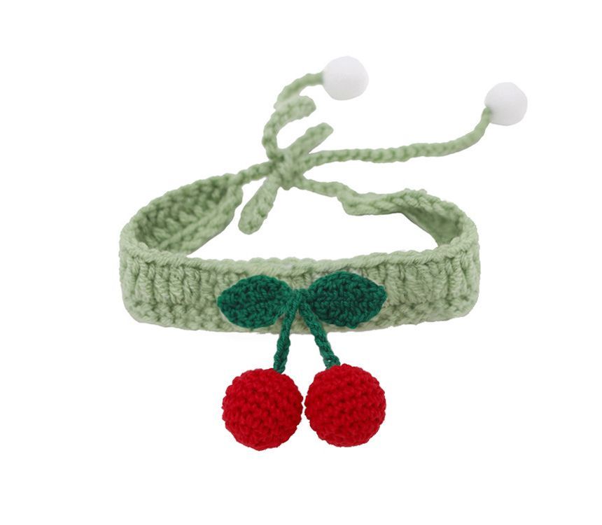 Everlupid - Kersengebreide Huisdierhalsband