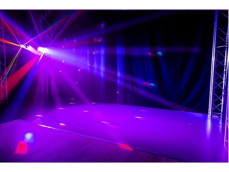 BeamZ Lichtset SB02 ShowBar Komplettes Lichteffekt-Set mit Akku