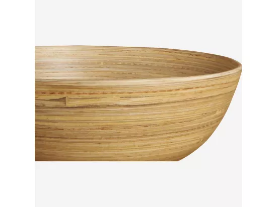 HABITAT - Saladier en bambou - 20 cm - Naturel - Lau