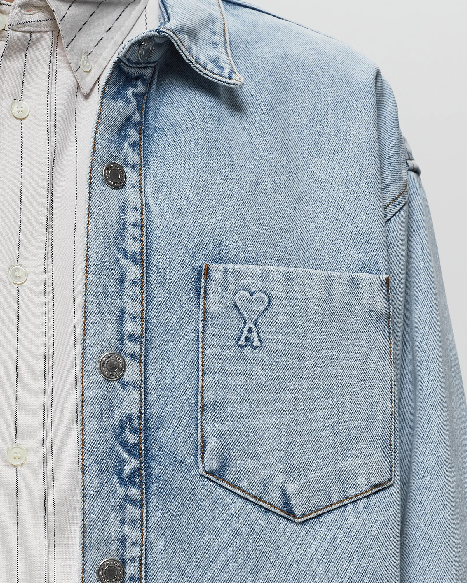 AMI Paris OVERSIZED ADC OVERSHIRT