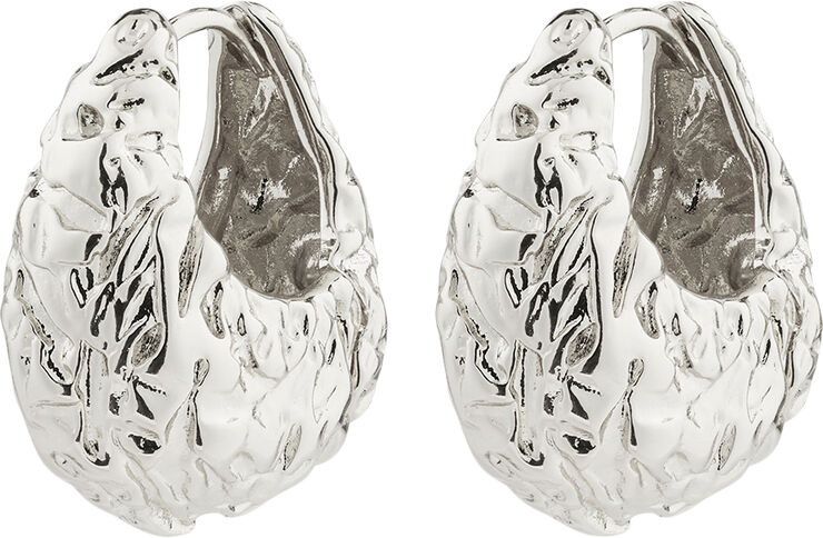 Pilgrim LINCOLN recycled earrings silver-plated Sølv