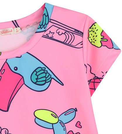 Billieblush T-Shirt - Pink m. Print